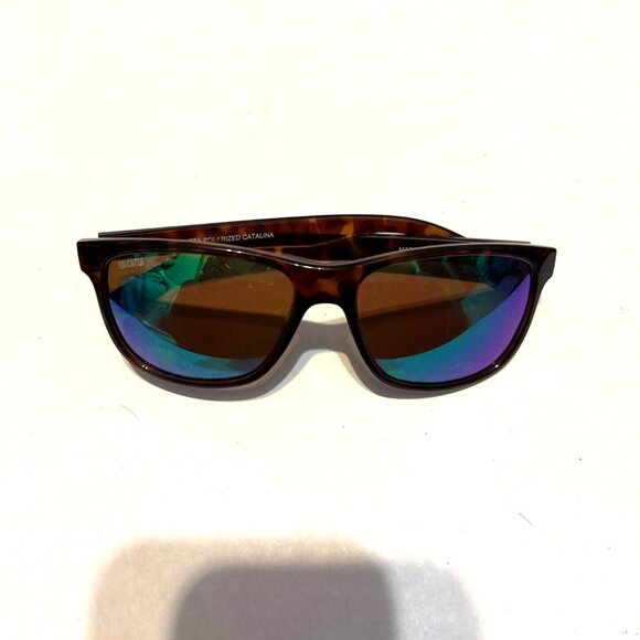 Calcutta Polarized Catalina Sunglasses With Tortoise Frame Mirrored Lenses READ! - Picture 2 of 7